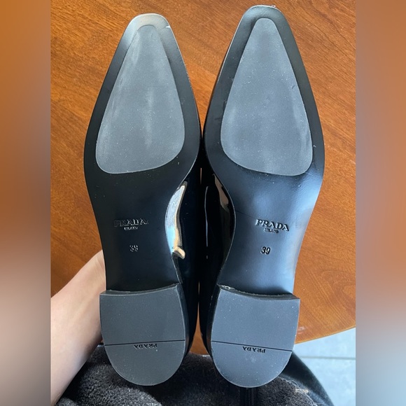 Prada - Patent Leather Loafers - Picture 4 of 5